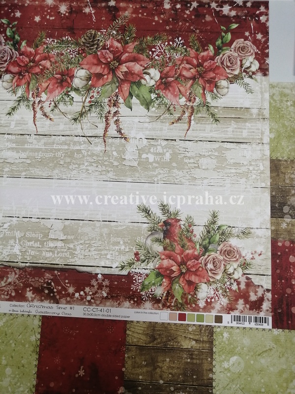 Christmas Time - 01 250g/m2 30x30cm